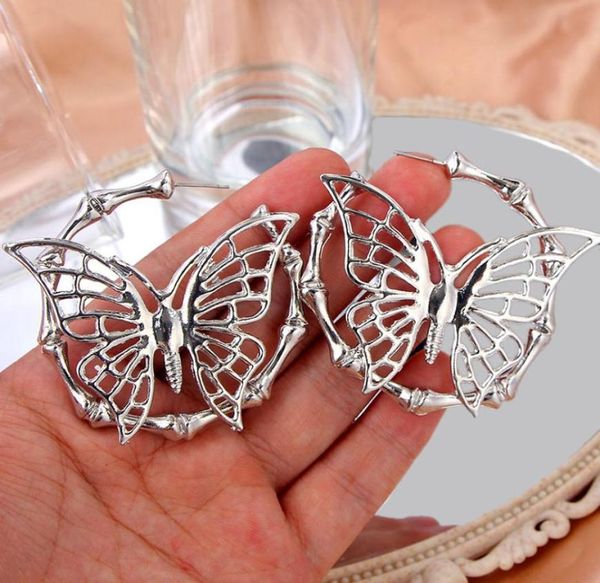 trendy new simple hollow butterfly bamboo hoop earrings for women silver color geometric earrings punk hiphop jewelry2693721, Golden;silver
trendy new simple hollow butterfly bamboo hoop earrings for women silver color geometric earrings punk hiphop jewelry2693721, Golden;silver