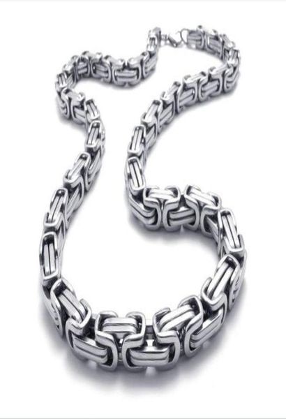 20 40 inches selling 8mm wide silver byzantine chain stainless steel jewelry mens necklace pick lenght ship7092008
20 40 inches selling 8mm wide silver byzantine chain stainless steel jewelry mens necklace pick lenght ship7092008