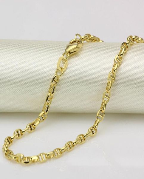 luxury fine au750 real 18k yellow gold chain women men stud link necklace 24inch1052919, Silver
luxury fine au750 real 18k yellow gold chain women men stud link necklace 24inch1052919, Silver