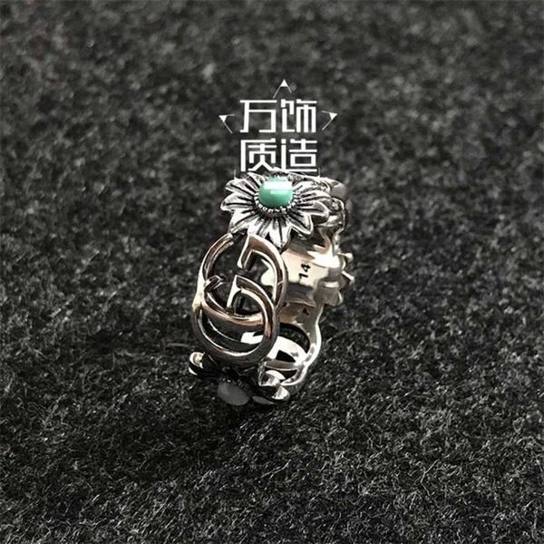 70% off designer jewelry bracelet necklace flower ring sterling 925 turquoise daisy pattern ins women's ring, Silver
70% off designer jewelry bracelet necklace flower ring sterling 925 turquoise daisy pattern ins women's ring, Silver