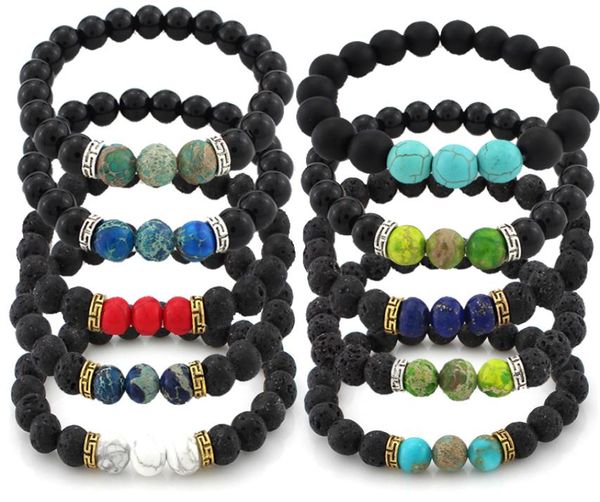 7 chakra natural lava stone bracelet for women elastic jewelry men essential oil diffuser bracelets yoga beads bangle kimterb348s2567829, Golden;silver
7 chakra natural lava stone bracelet for women elastic jewelry men essential oil diffuser bracelets yoga beads bangle kimterb348s2567829, Golden;silver