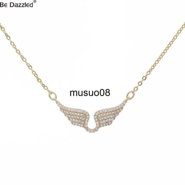 pendant necklaces delicate women 24k gold plated angel wing zircon jewelry charm chain pendant necklace j230601, Silver
pendant necklaces delicate women 24k gold plated angel wing zircon jewelry charm chain pendant necklace j230601, Silver