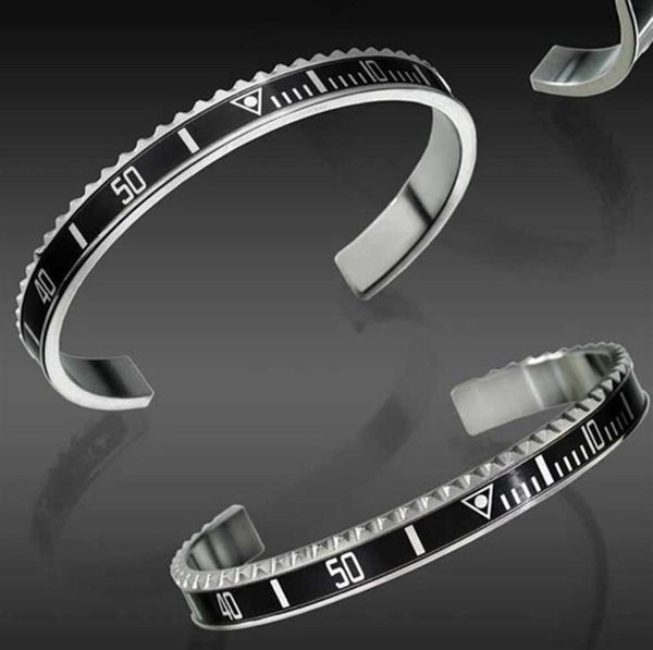 luxury fashion watches style cuff bangle bracelet stainless steel mens jewelry fashion party bracelets for women men 9658075, Black
luxury fashion watches style cuff bangle bracelet stainless steel mens jewelry fashion party bracelets for women men 9658075, Black