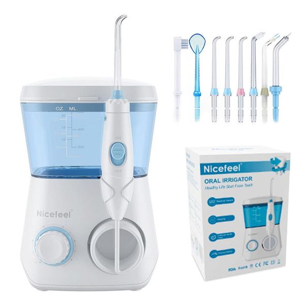 toothbrush nicefeel oral irrigator water flosser dental jet teeth cleaner hydro jet with 600ml water tank 7 nozzle and 1 toothbrush
toothbrush nicefeel oral irrigator water flosser dental jet teeth cleaner hydro jet with 600ml water tank 7 nozzle and 1 toothbrush