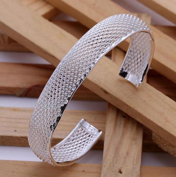 s brand new very popular 925 style sterling fashion hollow net bracelet 13006979329, Black
s brand new very popular 925 style sterling fashion hollow net bracelet 13006979329, Black