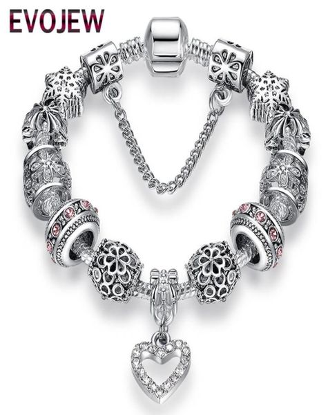 fashion antique 925 silver bracelets bangles crystal heart charm beads bracelet for women diy original jewelry gift7925890, Golden;silver
fashion antique 925 silver bracelets bangles crystal heart charm beads bracelet for women diy original jewelry gift7925890, Golden;silver