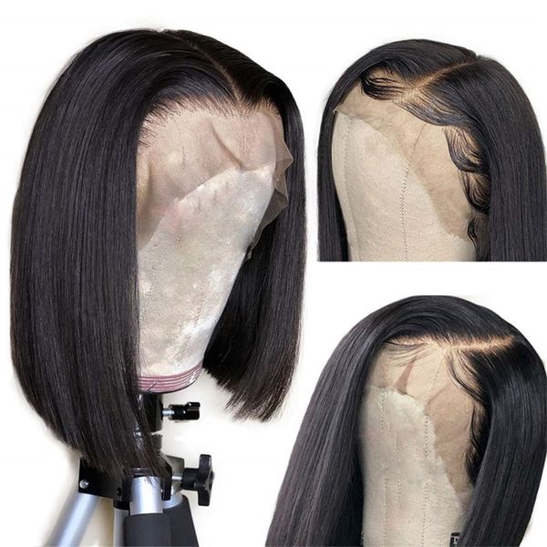 bob wig bone straight human hd lace human hair wigs for women side part bob wig pre plucked brazilian remy human wig, Black;brown
bob wig bone straight human hd lace human hair wigs for women side part bob wig pre plucked brazilian remy human wig, Black;brown