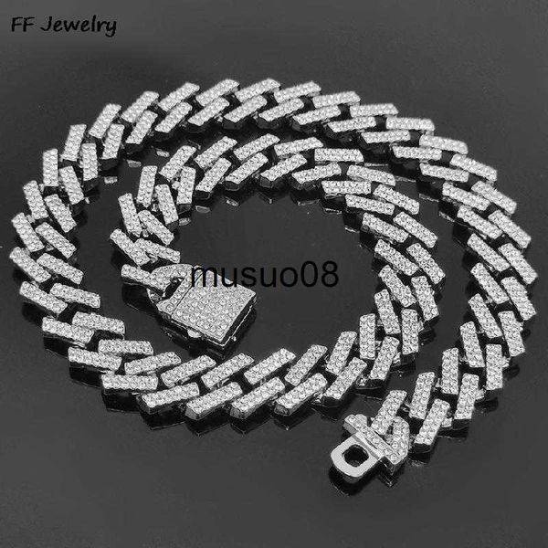pendant necklaces hip hop men 15mm prong cuban link chain necklace bling iced out 2 row rhinestone paved miami rhombus cuban necklace jewelr, Silver
pendant necklaces hip hop men 15mm prong cuban link chain necklace bling iced out 2 row rhinestone paved miami rhombus cuban necklace jewelr, Silver