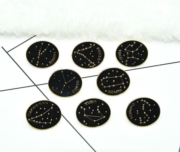 cartoon black round badge constellation symbol meaning brooches enamel pins funny fashionjewelry lapel backpack feastival gift for1781236, Gray
cartoon black round badge constellation symbol meaning brooches enamel pins funny fashionjewelry lapel backpack feastival gift for1781236, Gray