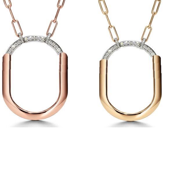 luxury fashion lock u necklace designer for women with diamonds rose gold titanium steel jewelry never fade not allergic wedding gift, Silver
luxury fashion lock u necklace designer for women with diamonds rose gold titanium steel jewelry never fade not allergic wedding gift, Silver