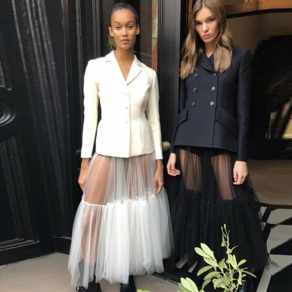 dresses 2010 high street see thru ruffles aline tulle skirts for women long tutu skirt female saias custom made, Black;gray
dresses 2010 high street see thru ruffles aline tulle skirts for women long tutu skirt female saias custom made, Black;gray