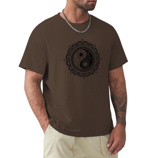 men's polos yin yang symbol in a mandala t-shirt cute sweat shirt anime clothes tees big and tall t shirts for men 1euyp, White;black
men's polos yin yang symbol in a mandala t-shirt cute sweat shirt anime clothes tees big and tall t shirts for men 1euyp, White;black