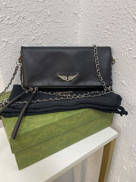 2023 fashion zadig rock swing your wings tote hobo hand bag womens cowhide rap hip hop cross body shoulder clutch bag mens voltaire chain fl
2023 fashion zadig rock swing your wings tote hobo hand bag womens cowhide rap hip hop cross body shoulder clutch bag mens voltaire chain fl