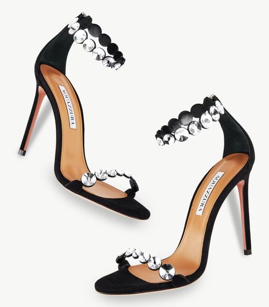 luxury summer maxi-tequila leather sandals shoes aquazzus strappy crystal-embellish high heels lady gladiator sandalias party wedding bridal, Black
luxury summer maxi-tequila leather sandals shoes aquazzus strappy crystal-embellish high heels lady gladiator sandalias party wedding bridal, Black