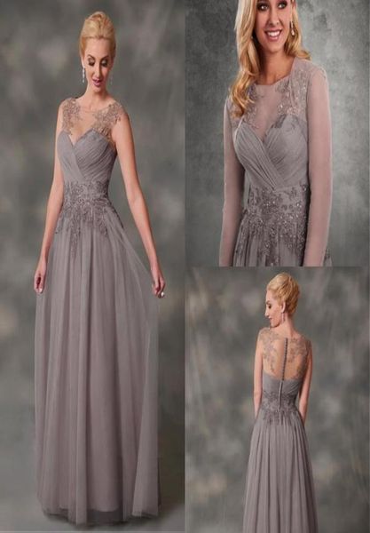 graceful chiffon silver mother of bride dresses illusion bodice lace full length beach wedding guest groom mom dress with detachab6395184, Black;red
graceful chiffon silver mother of bride dresses illusion bodice lace full length beach wedding guest groom mom dress with detachab6395184, Black;red