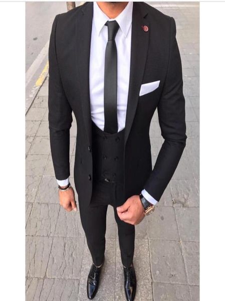 new arrival two button black groom tuxedos notch lapel groomsmen mens wedding business prom suits jacketpantsvesttie 2983673954, Black;gray
new arrival two button black groom tuxedos notch lapel groomsmen mens wedding business prom suits jacketpantsvesttie 2983673954, Black;gray