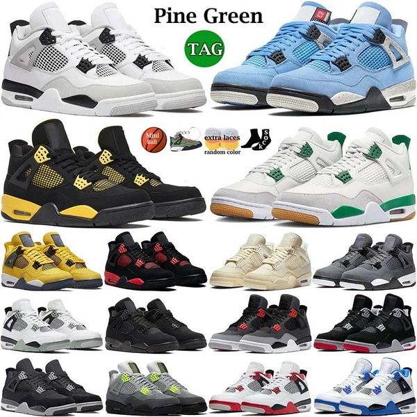 2023 4 basketball shoes for men women 4s pine green military black cat sail red thunder white oreo cool grey blue university seafoam mens sp
2023 4 basketball shoes for men women 4s pine green military black cat sail red thunder white oreo cool grey blue university seafoam mens sp