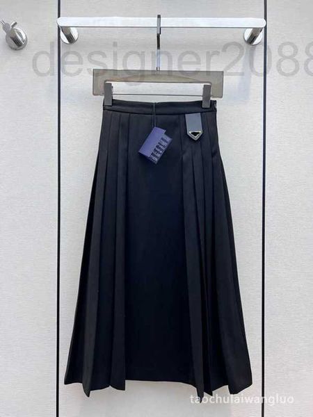 skirts designer women's french intellectual high waist slim pressed pleated a-line long half length skirt mdip, Black
skirts designer women's french intellectual high waist slim pressed pleated a-line long half length skirt mdip, Black