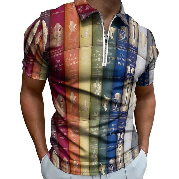 men's polos books library polo shirts bookshelf print casual shirt summer streetwear mens short sleeve turn-down collar design t-shirts, White;black
men's polos books library polo shirts bookshelf print casual shirt summer streetwear mens short sleeve turn-down collar design t-shirts, White;black