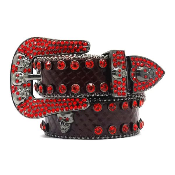 red shiny diamond belt for women designer belts men genuine leather needle buckle fashion party atmospheric penetration belt mens with box, Black;brown
red shiny diamond belt for women designer belts men genuine leather needle buckle fashion party atmospheric penetration belt mens with box, Black;brown