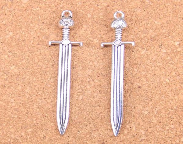 30pcs antique silver bronze plated sword cat charms pendant diy necklace bracelet bangle findings 6615mm9809282, Bronze;silver
30pcs antique silver bronze plated sword cat charms pendant diy necklace bracelet bangle findings 6615mm9809282, Bronze;silver