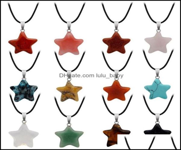 pendant necklaces pendants jewelry star necklace men designer natural stone turquoise green aventurine quartz sier leather link ch3098961, Silver
pendant necklaces pendants jewelry star necklace men designer natural stone turquoise green aventurine quartz sier leather link ch3098961, Silver