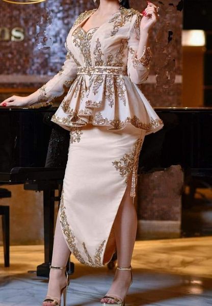 karakou algerian prom dresses long sleeves rose pink lace appliques double side slit traditional evening gowns outfit, Black;red
karakou algerian prom dresses long sleeves rose pink lace appliques double side slit traditional evening gowns outfit, Black;red