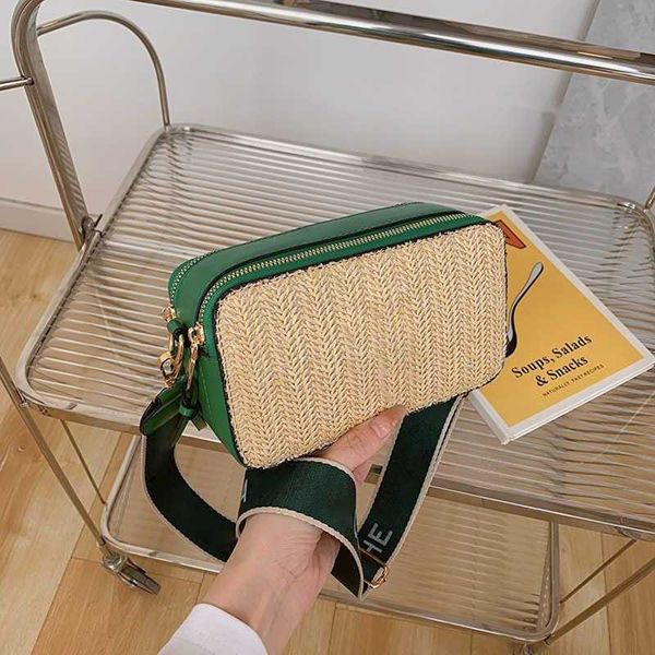 straw crossbody maec camera bag designer bag women snapsshoulder bags fashion color match woven luxury bag purse 230407
straw crossbody maec camera bag designer bag women snapsshoulder bags fashion color match woven luxury bag purse 230407