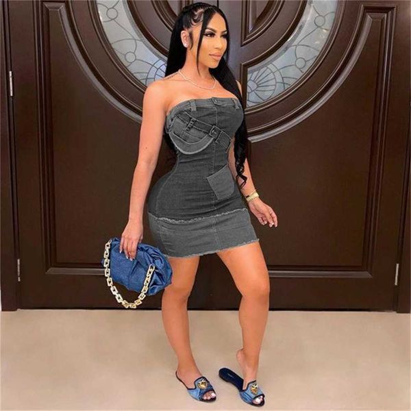 casual dresses hirigin strapless off shoulder denim bodycon short party dress 2022 summer patchwork jeans pencil skinny clubwear 6a7u, Black;gray
casual dresses hirigin strapless off shoulder denim bodycon short party dress 2022 summer patchwork jeans pencil skinny clubwear 6a7u, Black;gray