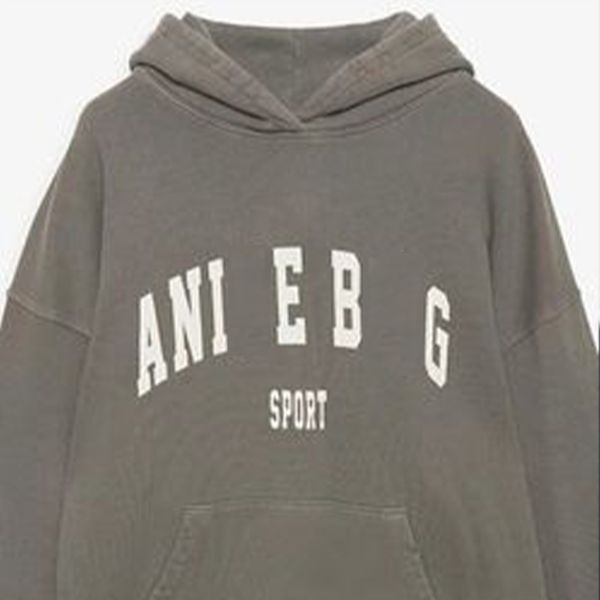 23ss bings women desginer fashion cotton hooded new classic letter print wash water stir fry color stir fry snowflake loose sweatshirt, Black
23ss bings women desginer fashion cotton hooded new classic letter print wash water stir fry color stir fry snowflake loose sweatshirt, Black