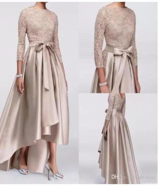 2023 chic high low mother of the bride dresses lace sequined long sleeves a line satin mother039s dress evening wear for weddin1359430, Black;red
2023 chic high low mother of the bride dresses lace sequined long sleeves a line satin mother039s dress evening wear for weddin1359430, Black;red