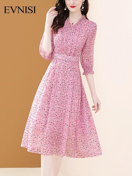 dresses evnisi pink floral chiffon dresses women 2022 spring and summer new temperament aline vneck print sweet vestidos for women, Black;gray
dresses evnisi pink floral chiffon dresses women 2022 spring and summer new temperament aline vneck print sweet vestidos for women, Black;gray