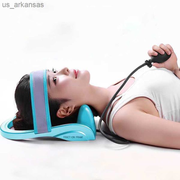 filled air head massager cervical tractor neck traction posture pump relax vertebra massage spine muscle pain relief health care l230523
filled air head massager cervical tractor neck traction posture pump relax vertebra massage spine muscle pain relief health care l230523