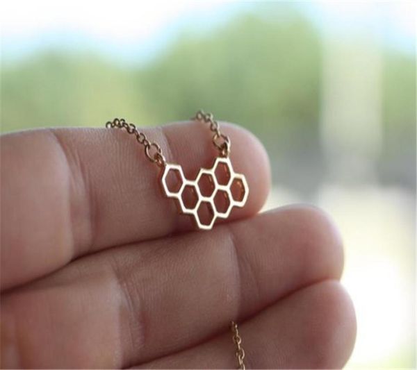 10pcs gold silver honey comb bee hive necklace cute honeycomb beehive necklaces hexagon charm pendant chain necklace jewelry for w7722350
10pcs gold silver honey comb bee hive necklace cute honeycomb beehive necklaces hexagon charm pendant chain necklace jewelry for w7722350