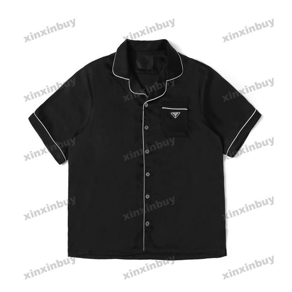 xinxinbuy men designer tee t shirt 23ss silk metal triangle label short sleeve cotton women red white black s-xl, Black;brown
xinxinbuy men designer tee t shirt 23ss silk metal triangle label short sleeve cotton women red white black s-xl, Black;brown