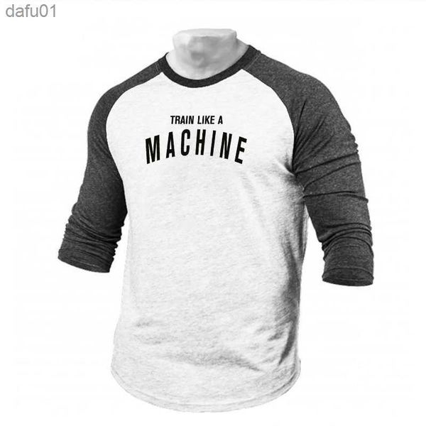 mens casual brand comfortable sporting clothing print t-shirt autumn pullover o-neck fashion tshirts slim fit 3/4 sleeve tshirt l230520, White;black
mens casual brand comfortable sporting clothing print t-shirt autumn pullover o-neck fashion tshirts slim fit 3/4 sleeve tshirt l230520, White;black