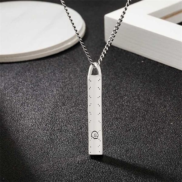 70% off designer jewelry bracelet necklace ring sterling skull rectangular straight line pendant couple sweater chain, Silver
70% off designer jewelry bracelet necklace ring sterling skull rectangular straight line pendant couple sweater chain, Silver