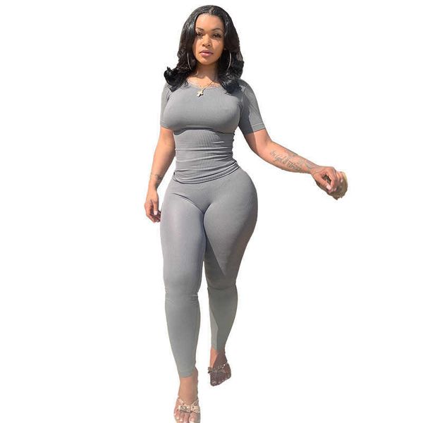 lounge summer custom wear women clothing solid knitted ribbed piece set women short sleeves skinny legging pant set wcd, Black;gray
lounge summer custom wear women clothing solid knitted ribbed piece set women short sleeves skinny legging pant set wcd, Black;gray