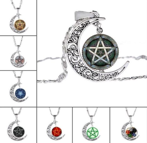 witchcraft fivepointed star pattern time gemstone necklace glass pendant wfn210 with chain mix order 20 pieces4517827, Silver
witchcraft fivepointed star pattern time gemstone necklace glass pendant wfn210 with chain mix order 20 pieces4517827, Silver