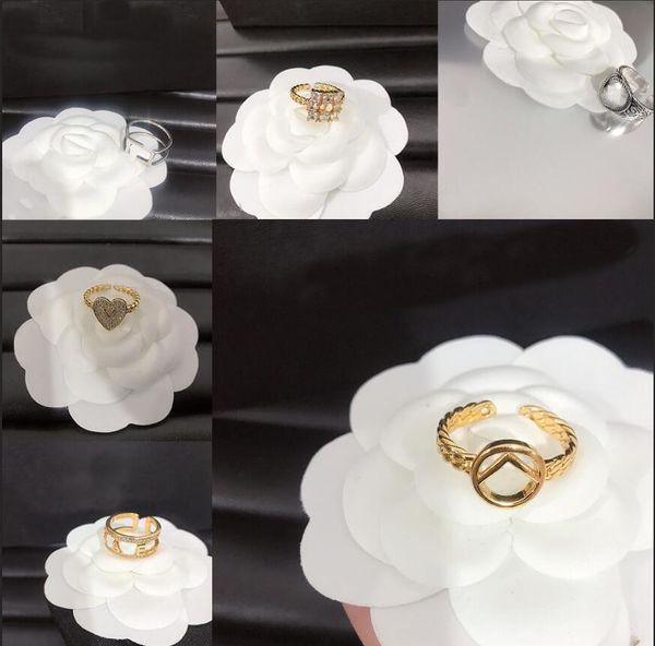 fashion designer brand letters band rings crystal rhinestone women men metal wedding jewelry party gifts, Silver
fashion designer brand letters band rings crystal rhinestone women men metal wedding jewelry party gifts, Silver