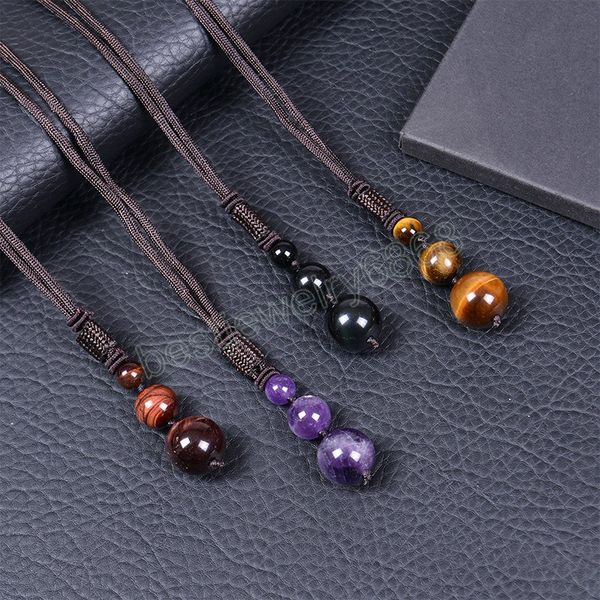 bohemia natural crystal stone pendant adjustable necklace for women men natural stone geometric charm clavicle necklace gifts, Silver
bohemia natural crystal stone pendant adjustable necklace for women men natural stone geometric charm clavicle necklace gifts, Silver
