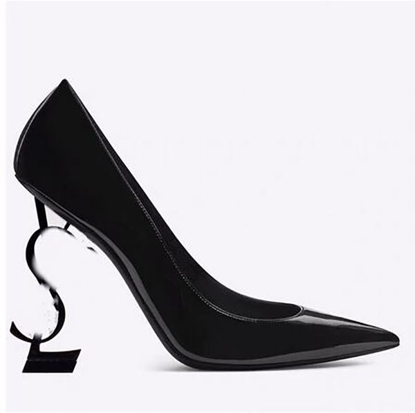 luxury designer women shoes opyum shoe leather high heels metal heel wedding party fashion with box size 35-42, Black
luxury designer women shoes opyum shoe leather high heels metal heel wedding party fashion with box size 35-42, Black