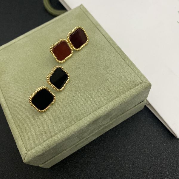 fashion gold plated stud earrings 4/four clover elegant luxury ear studs earring designer for women hip hop quality jewelry holiday gift, Golden;silver
fashion gold plated stud earrings 4/four clover elegant luxury ear studs earring designer for women hip hop quality jewelry holiday gift, Golden;silver