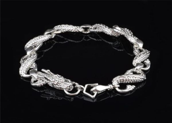 factory 925 sterling silver bracelet plated little white dragon cute design fashion jewelry for men 3822638, Black
factory 925 sterling silver bracelet plated little white dragon cute design fashion jewelry for men 3822638, Black