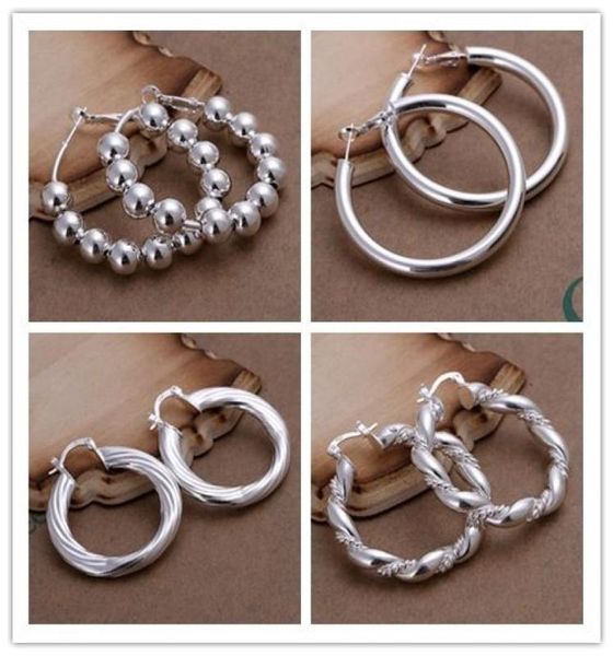 mixed orders 925 sterling silver plated hoop earrings classic fashion jewelry 12pairlot6624633, Golden;silver
mixed orders 925 sterling silver plated hoop earrings classic fashion jewelry 12pairlot6624633, Golden;silver