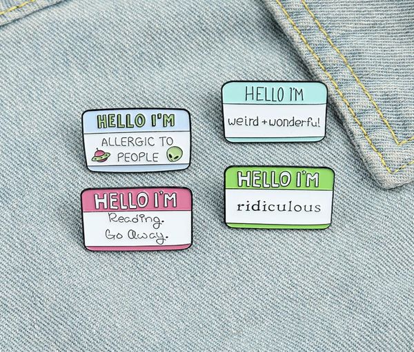 english hello label brooches pins enamel letters lapel pin bags dress badge for women men fashion jewelry4287139, Gray
english hello label brooches pins enamel letters lapel pin bags dress badge for women men fashion jewelry4287139, Gray
