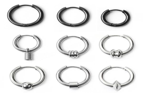 small hoop earrings for women men punk cartilage piercing ring stainles steel round circle ear tragus helix trendy jewelry1498914, Golden;silver
small hoop earrings for women men punk cartilage piercing ring stainles steel round circle ear tragus helix trendy jewelry1498914, Golden;silver