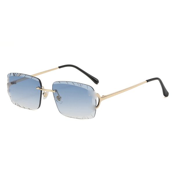 diamond cut edge sunglasses rimless metal leg glasses wwomen's sunglasses beach cycling men's sunglasses luxurious and fashionable, White;black
diamond cut edge sunglasses rimless metal leg glasses wwomen's sunglasses beach cycling men's sunglasses luxurious and fashionable, White;black