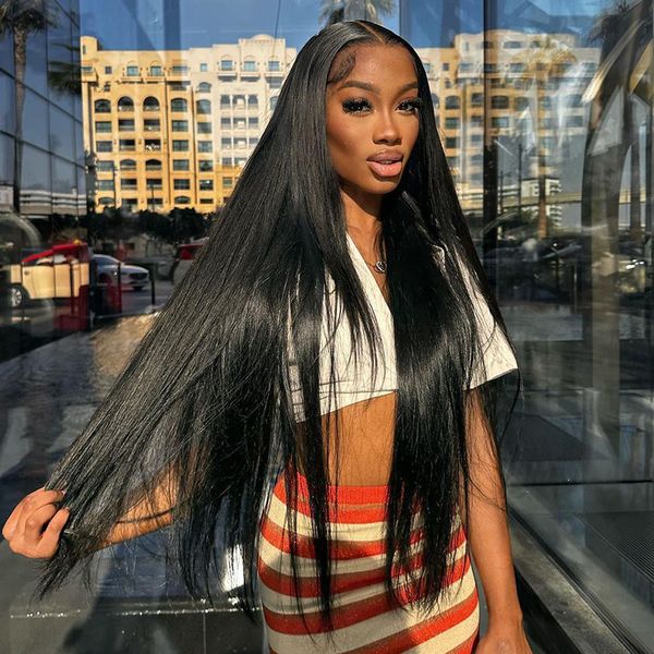 13x4 bone straight lace front wig 30 32 40 inch 13x6 lace front human hair for women brazilian hair wig 360 hd lace frontal wigs, Black;brown
13x4 bone straight lace front wig 30 32 40 inch 13x6 lace front human hair for women brazilian hair wig 360 hd lace frontal wigs, Black;brown