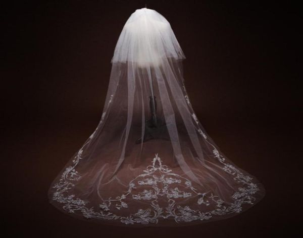 bling bling crystal bridal veils lace appliqued 3m long two layer chapel length wedding veil with comb2122023, Black
bling bling crystal bridal veils lace appliqued 3m long two layer chapel length wedding veil with comb2122023, Black